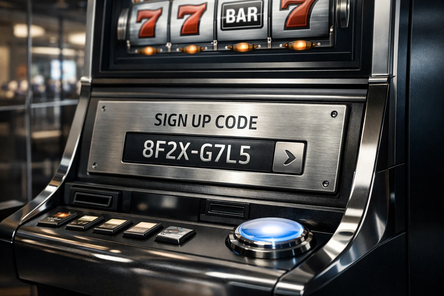 Sleek casino interface on a modern smartphone